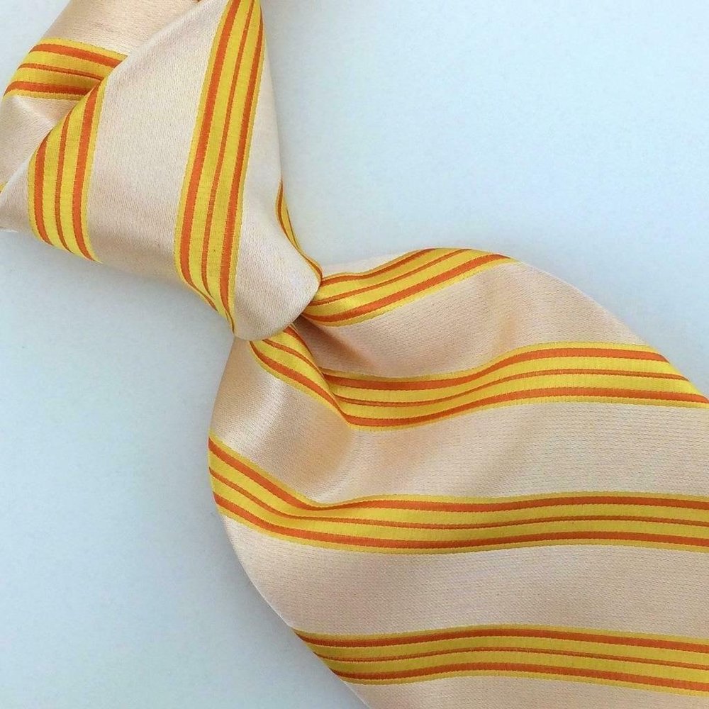 Dolce & Gabbana Tie D&G Italy Vivid Yellow Gold Lu